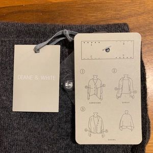 100% Pure Cashmere Women’s 7-Way Top - one size